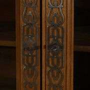 Walnut Display Cabinet, Louis XV Style – Late 19th Century