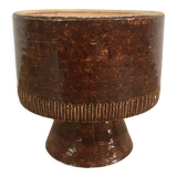 Glazed ceramic stand cup