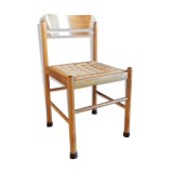 Vintage chair sitting rope