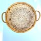 Vintage rattan basket