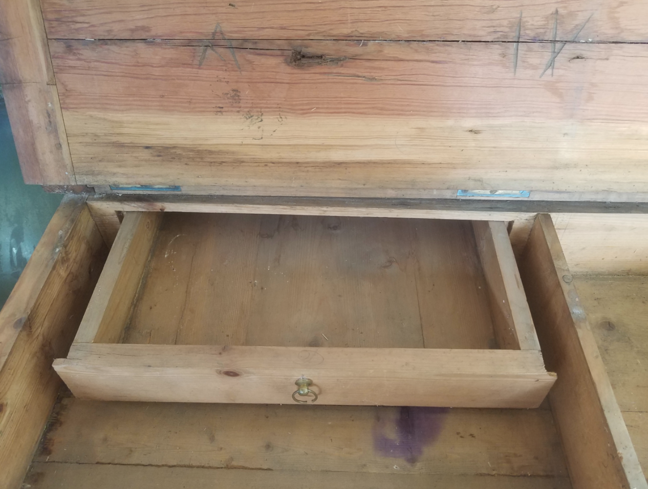 Vintage corner desk