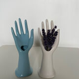 Hand Baguier or Soliflore in Porcelain