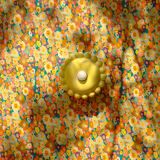 Applique Luna Small jaune vanille