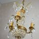 Beautiful chandelier with tassels.