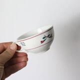 Set of 4 cups, vintage, French