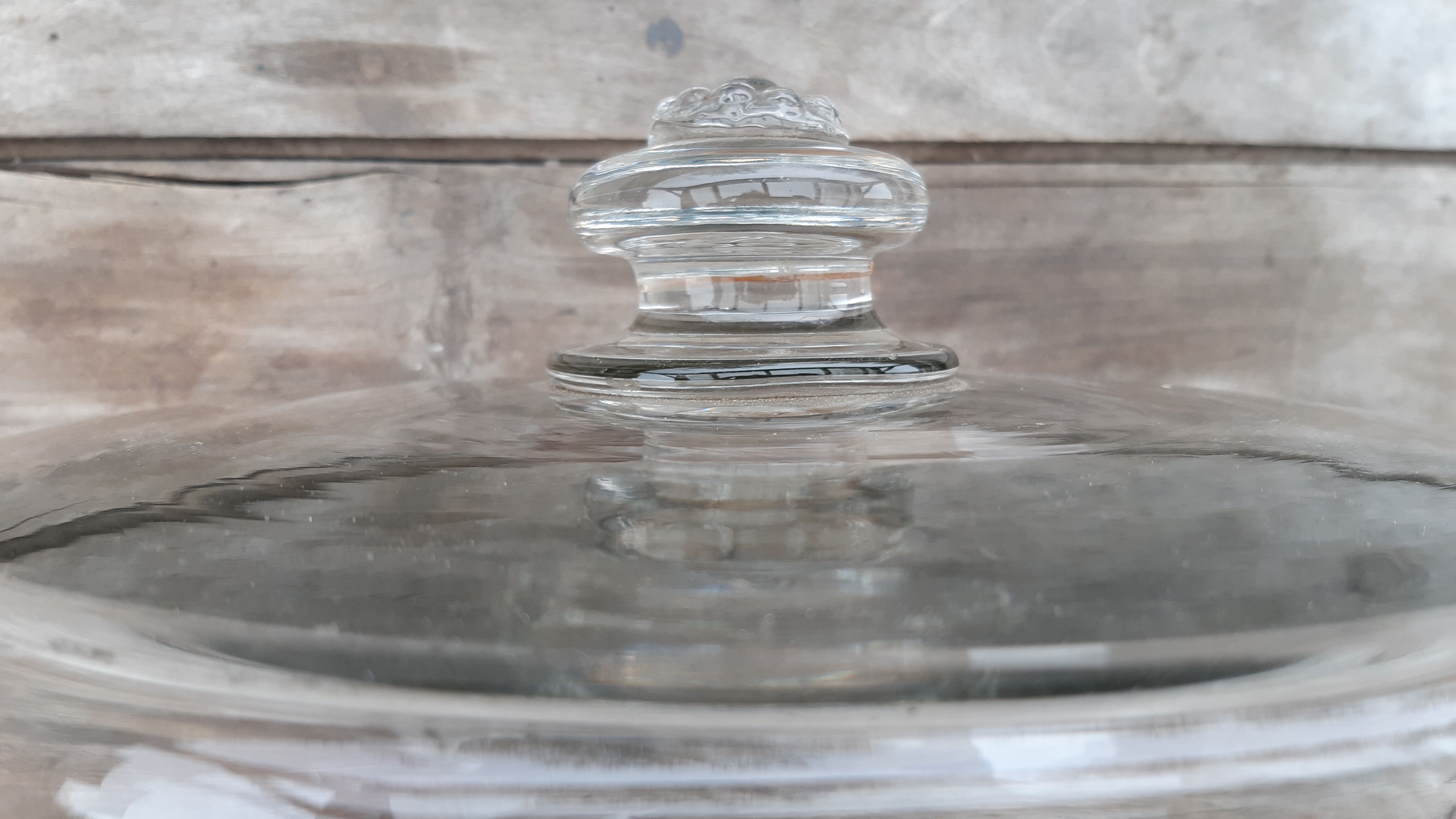 Cloche en verre soufflé fin 19ème