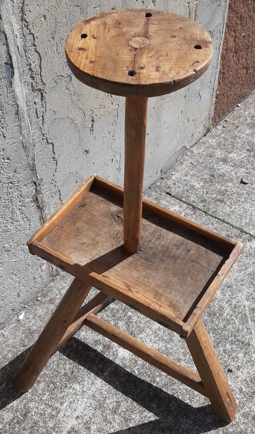 Tripode en bois massif