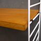 Vintage wall shelving unit by Nisse Strinning for String AB. 1950s