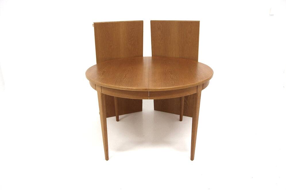 Scandinavian dining table, Carl Malmsten, Bodafors, Sweden, 1960