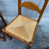 6 chaises rustiques