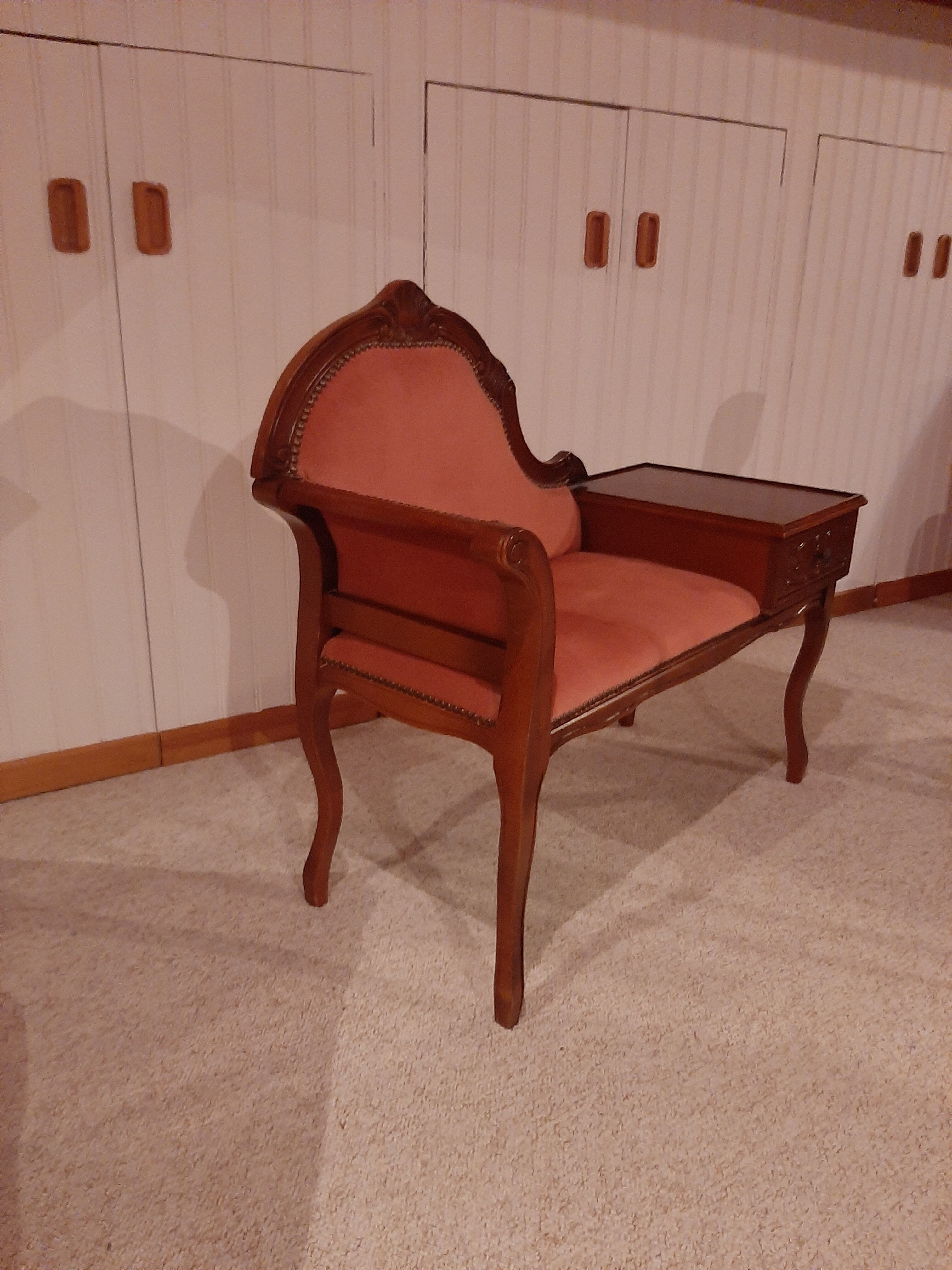 Armchair entrance furniture - loveseat- louis xv style