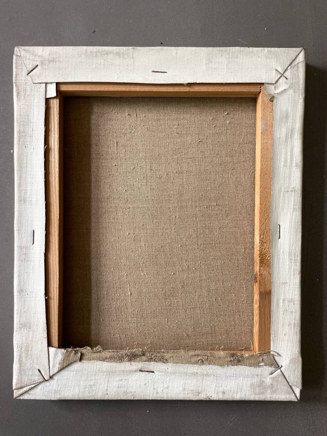 Vintage landscape painting from the 70s