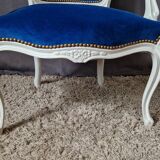 Weathered convertible armchair