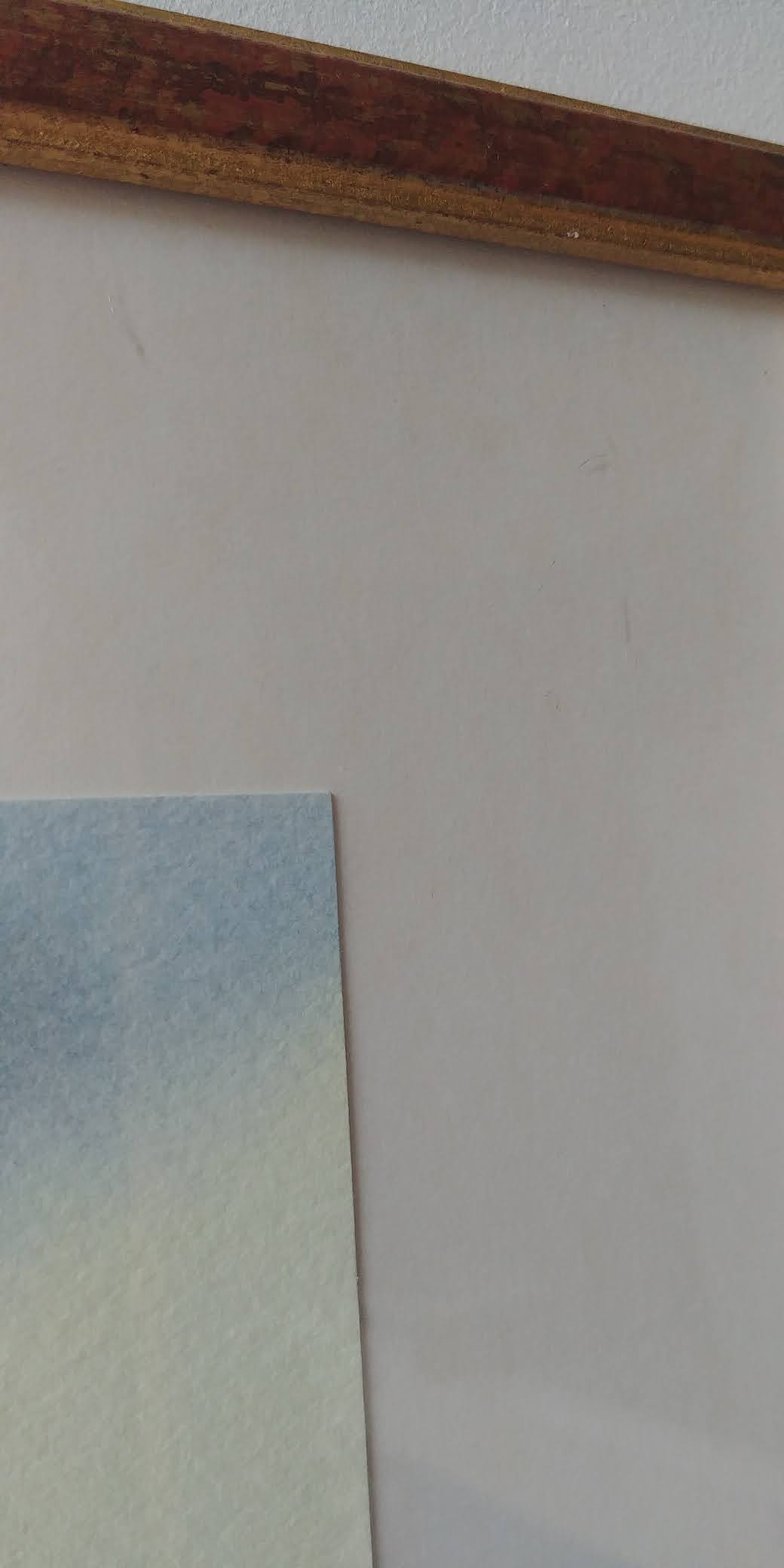 Paire d'aquarelles marines