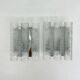 Mid-century design Doria Leuchten wall lamps sconce, 1970s