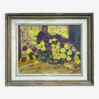 Painting "The yellow bouquet"