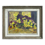 Tableau "Le bouquet jaune"