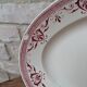 Old oval serving dish, Amiral Creil and Montereau Terre de Fer model