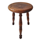Tabouret tripode vintage