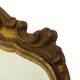 Mid Century Gold Leaf Mirror Classic Deknudt Fifties