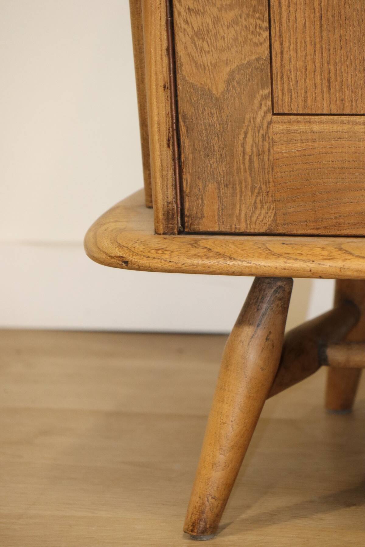 Vintage Ercol wooden bookcase, 1960