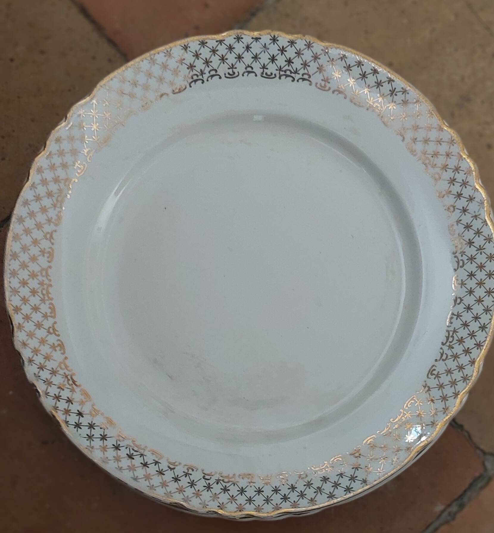 Assiette plate Moulin des loups