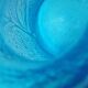 Italy molded glass vase
