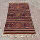 4 x 6 ft handmade runner kilim rug vintage kilim rug Turkish rug bedroom rugs
