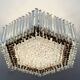 Opulent chandelier by Paolo Venini for Vivarini, 1970s