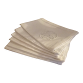 6 openwork napkins cotton mixed race 47 x 47 flower decoration