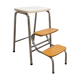 Tabouret escabeau 3 marches formica 1970