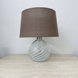 Mid-century design Holmegaard Swirl lamp , 1970s Denmark