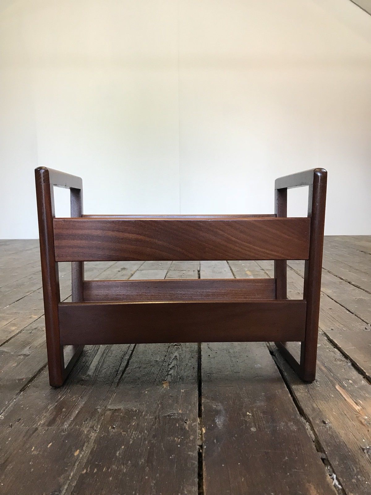 Magazine rack teak 60s/70s