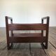 Magazine rack teak 60s/70s