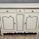 Very large Louis XV period sideboard in lacquered wood circa 1750