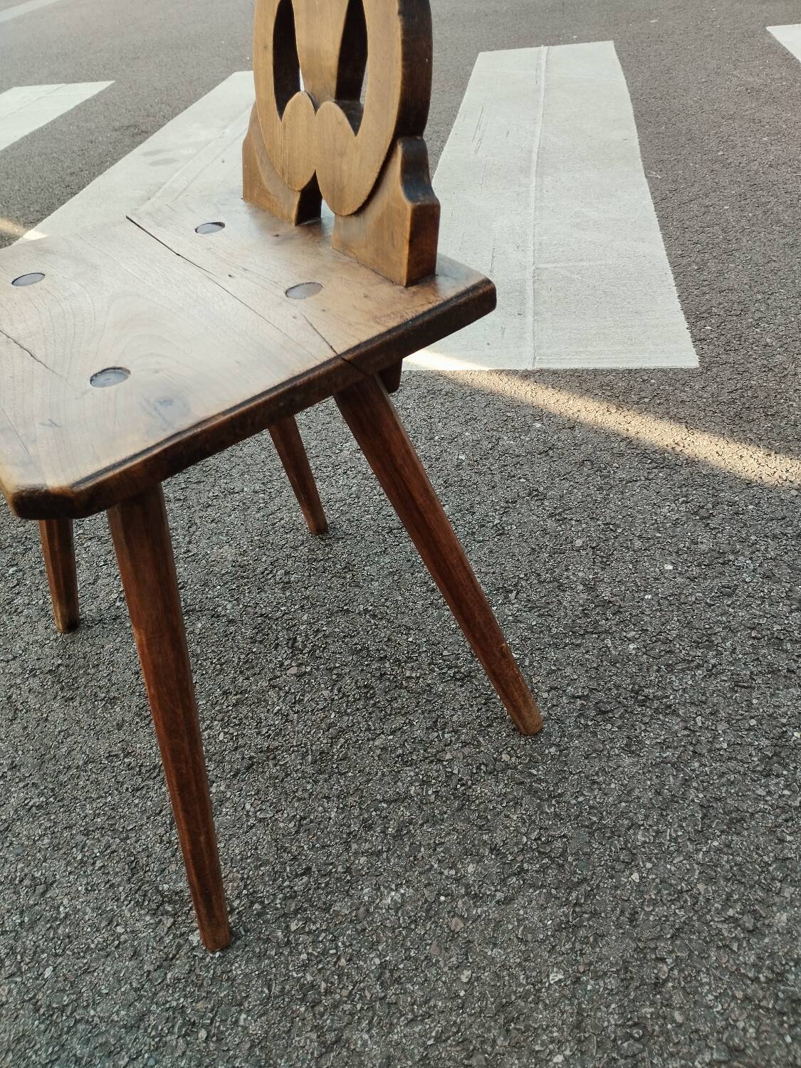 Alsatian wooden chairs