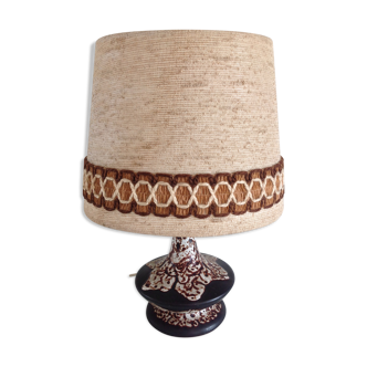 Lamp vintage ceramic 70s