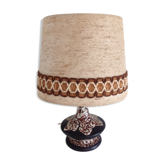 Lampe vintage en ceramique années 70