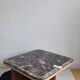 Table basse vintage en marbre