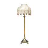 Victorian brass floor lamp