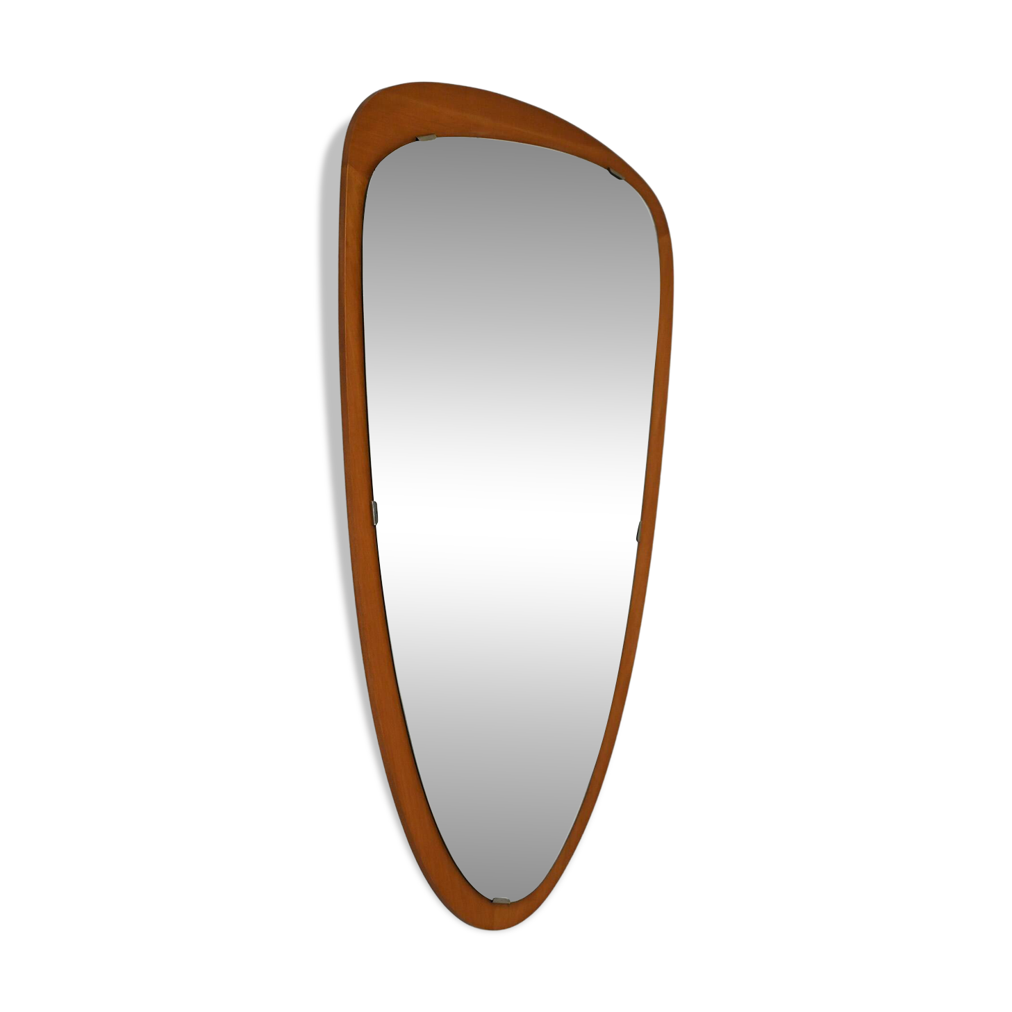 1950s–60s Scandinavian teardrop mirror