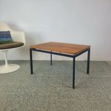 Vintage coffee table, minimalist modernist design, teak, 1960s.