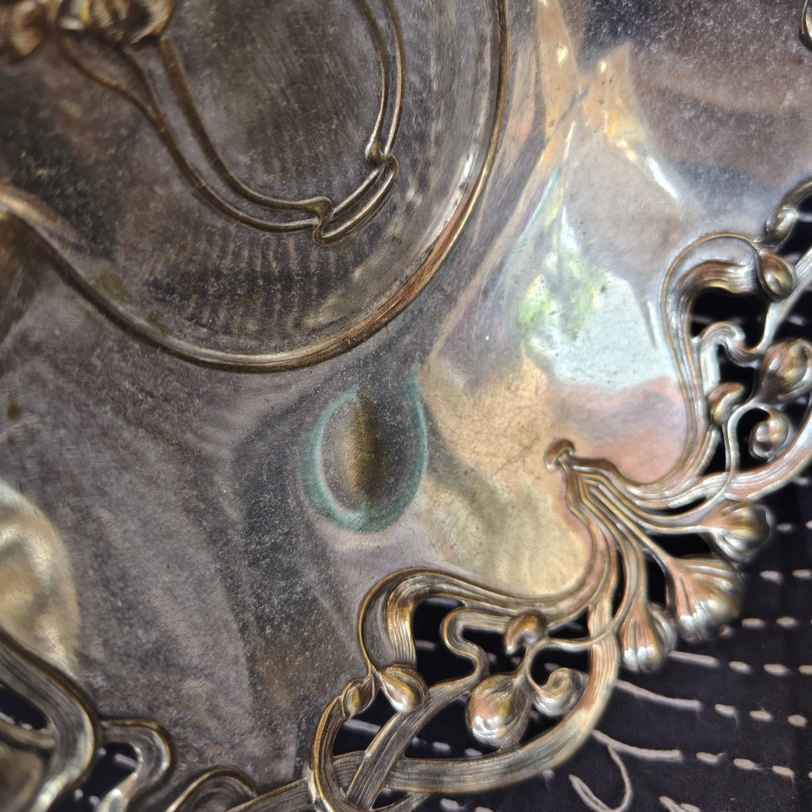 Plat style Art Nouveau / Jugendstil, vers 1900-1910