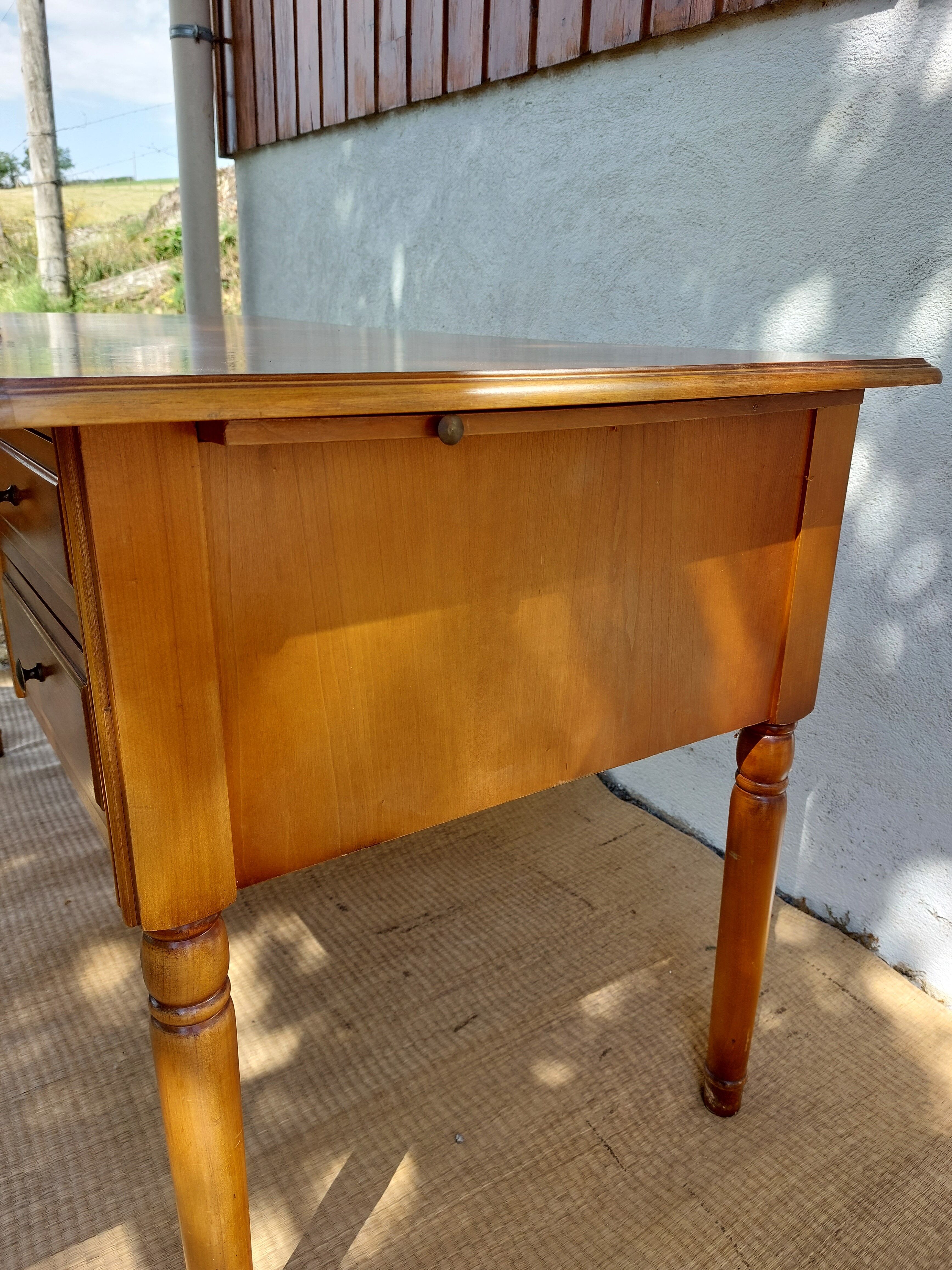 Bureau bois avec rallonges