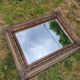Large antique mirror