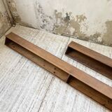 XL wooden wall storage
