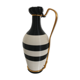 White and black scoubidou bottle