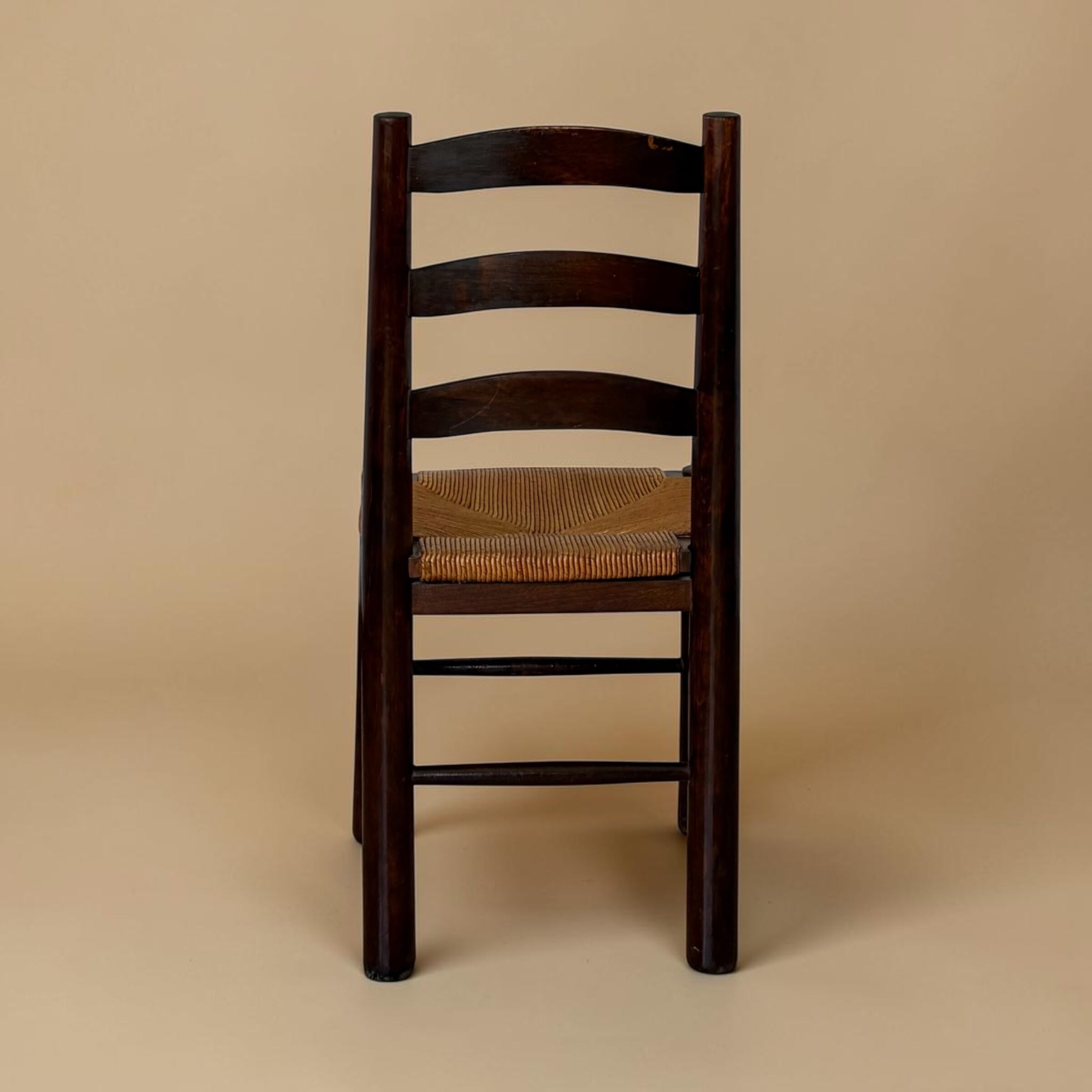 Rustic chairs attributed to Georges Robert.