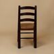 Rustic chairs attributed to Georges Robert.