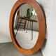 Oval cherry mirror